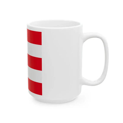 Flag of Nuremberg (Germany) White Coffee Mug - Go Mug Yourself
