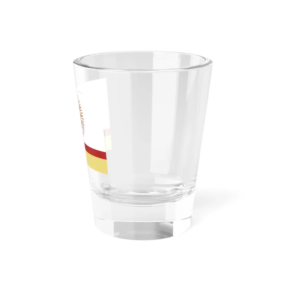 Flag of Nurimanovsky rayon (Russia) Shot Glass 1.5oz - Go Mug Yourself