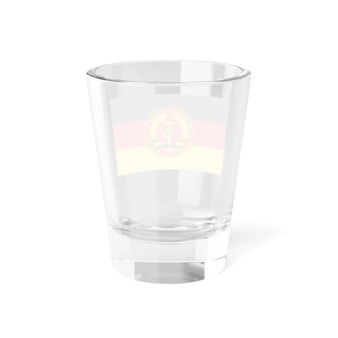 Flag of NVA East Germany alternative version (Germany) Shot Glass 1.5oz - Go Mug Yourself