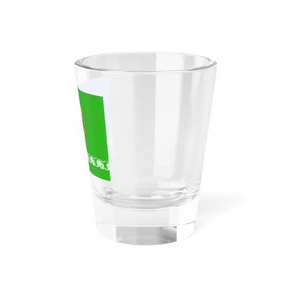 Flag of Nyagan (Russia) Shot Glass 1.5oz - Go Mug Yourself