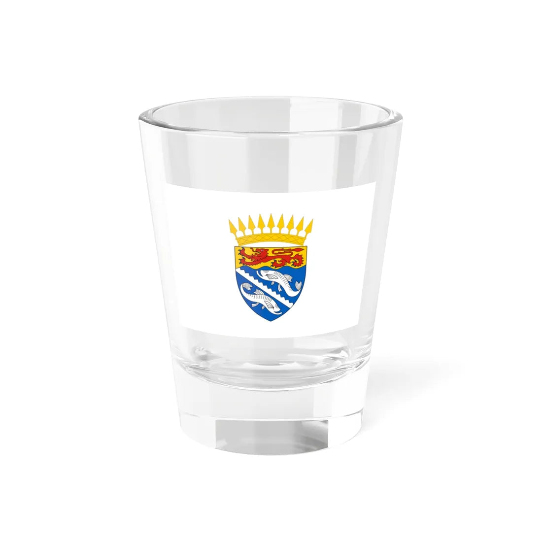 Flag of Nyanga Province Gabon (Gabon) Shot Glass 1.5oz 1.5oz - Go Mug Yourself