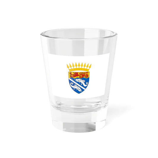 Flag of Nyanga Province Gabon (Gabon) Shot Glass 1.5oz 1.5oz - Go Mug Yourself
