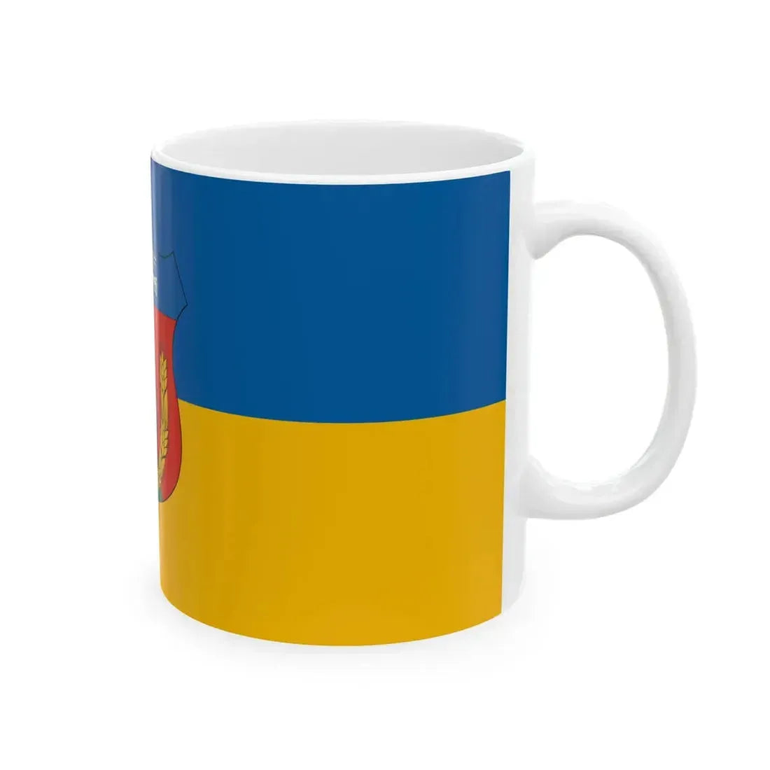 Flag of Nyarad (Hungary) White Coffee Mug - Go Mug Yourself