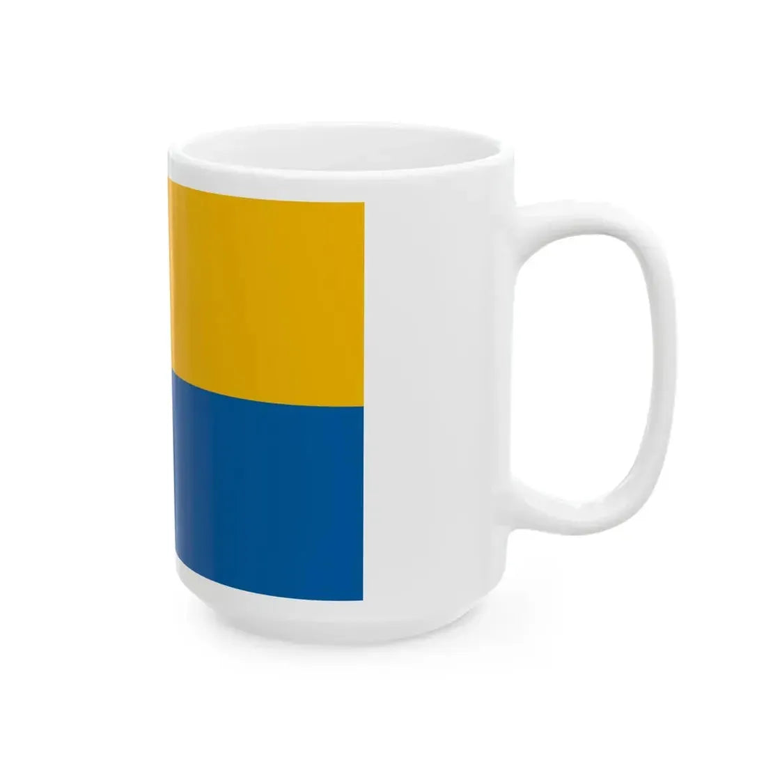 Flag of Nyarlorinc (Hungary) White Coffee Mug - Go Mug Yourself