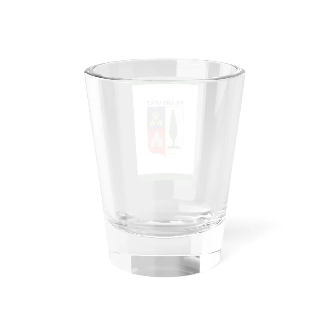 Flag of Nyarsapat (Hungary) Shot Glass 1.5oz - Go Mug Yourself