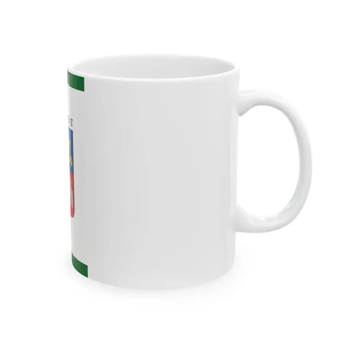 Flag of Nyarsapat (Hungary) White Coffee Mug - Go Mug Yourself