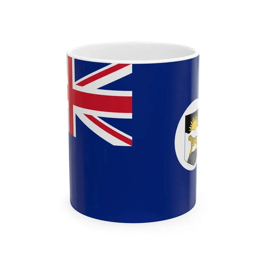 Flag of Nyasaland 1914-1919 (Malawi) White Coffee Mug 11oz - Go Mug Yourself