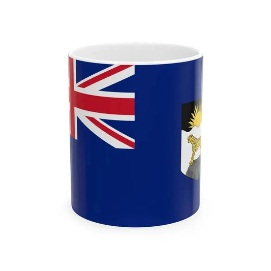 Flag of Nyasaland 1919-1925 (Malawi) White Coffee Mug 11oz - Go Mug Yourself