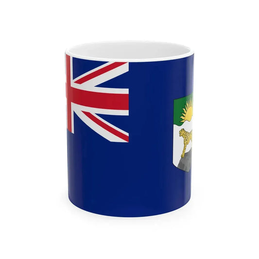 Flag of Nyasaland 1925-1964 (Malawi) White Coffee Mug 11oz - Go Mug Yourself