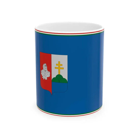 Flag of Nyirad (Hungary) White Coffee Mug 11oz - Go Mug Yourself
