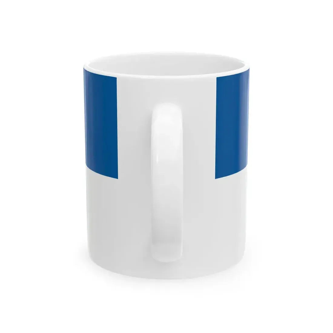 Flag of Nyiradony (Hungary) White Coffee Mug - Go Mug Yourself