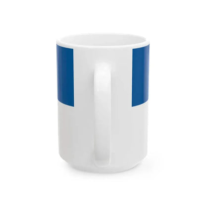 Flag of Nyiradony (Hungary) White Coffee Mug - Go Mug Yourself