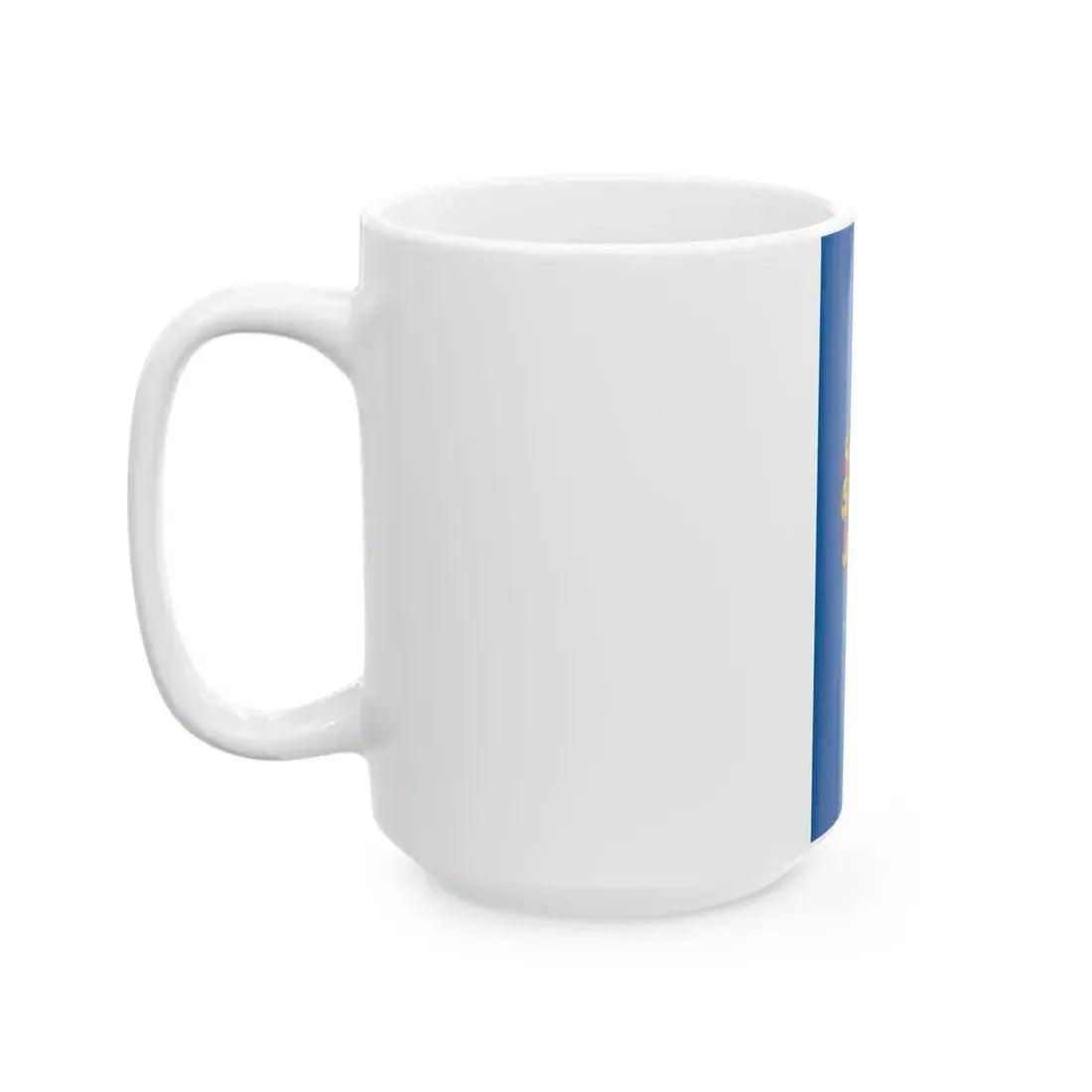 Flag of Nyiradony vertical (Hungary) White Coffee Mug - Go Mug Yourself