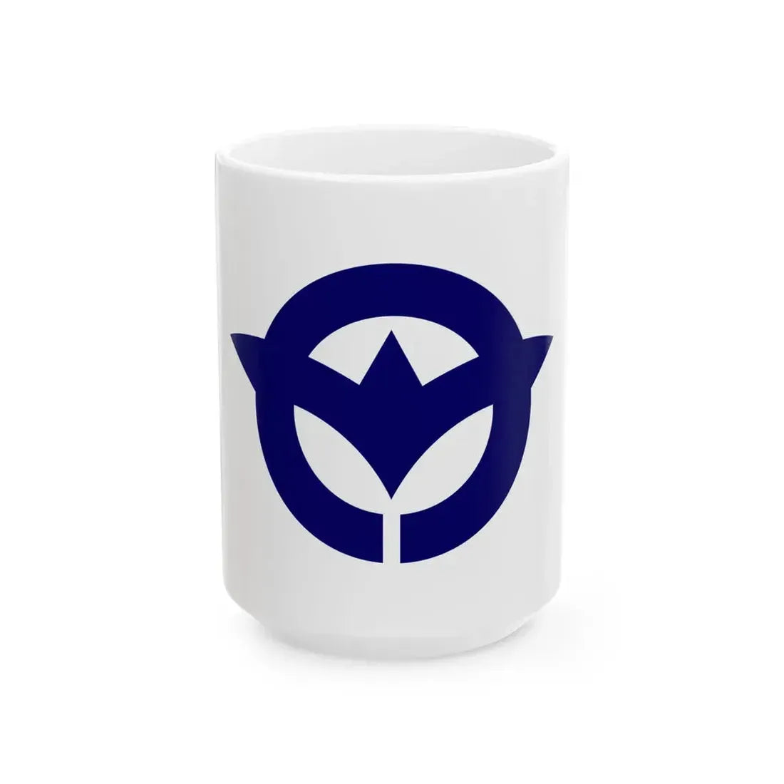 Flag of Nyugawa Gifu 1971-2005 (Japan) White Coffee Mug 15oz - Go Mug Yourself