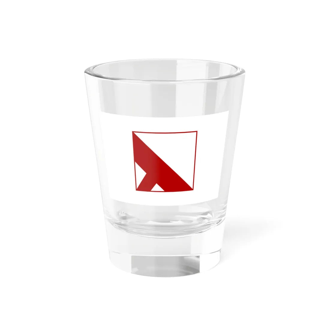 Flag of Nyuzen Toyama (Japan) Shot Glass 1.5oz 1.5oz - Go Mug Yourself