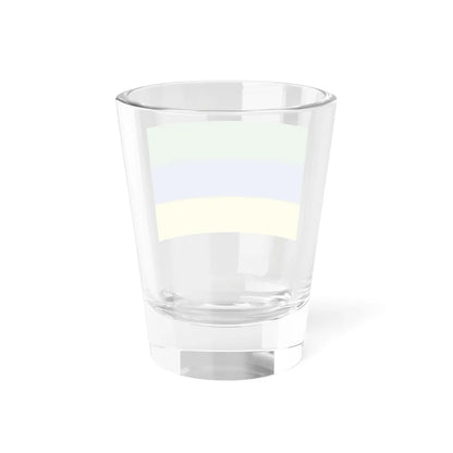Flag of Nyzhnie Luhansk Oblast (Ukraine) Shot Glass 1.5oz - Go Mug Yourself