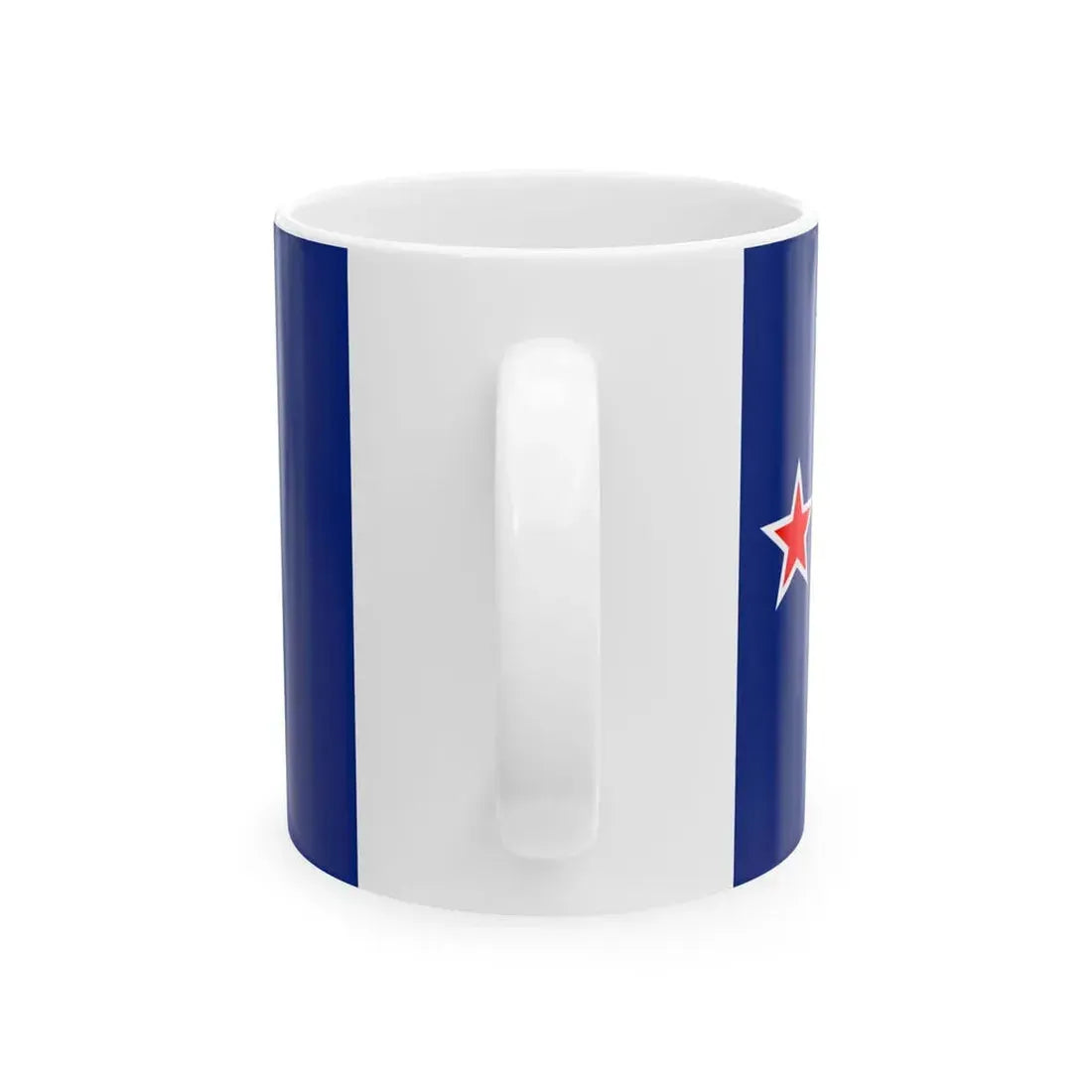 Flag of NZFA (New Zealand) White Coffee Mug - Go Mug Yourself