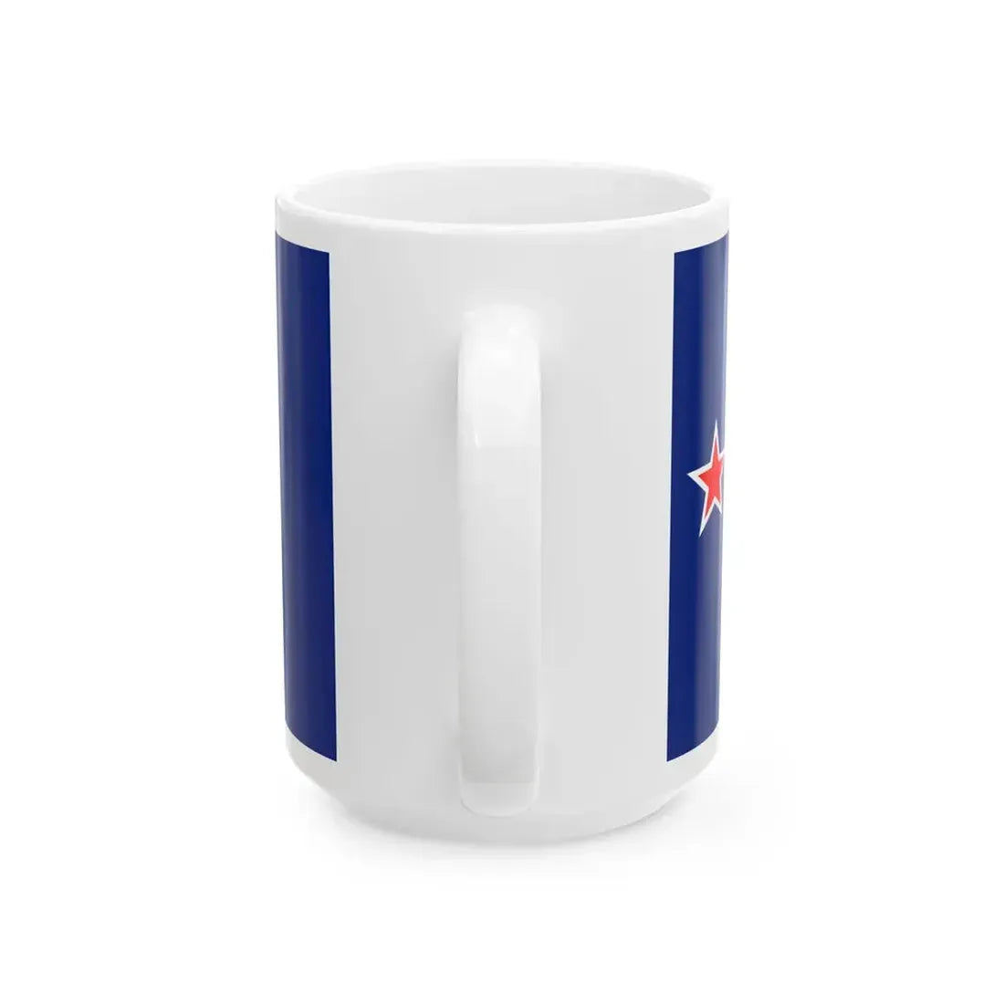 Flag of NZFA (New Zealand) White Coffee Mug - Go Mug Yourself