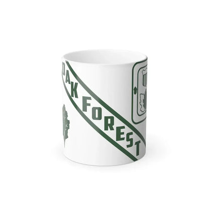 Flag of Oak Forest, Illinois - Color Changing Coffee Mug 11oz - Go Mug Yourself