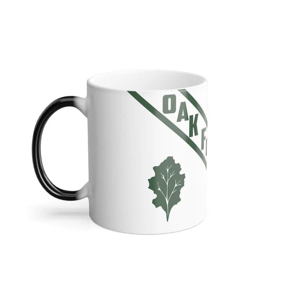 Flag of Oak Forest, Illinois - Color Changing Coffee Mug-Go Mug Yourself