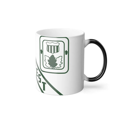 Flag of Oak Forest, Illinois - Color Changing Coffee Mug-Go Mug Yourself