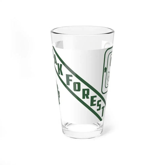 Flag of Oak Forest, Illinois - Pint Glass 16oz 16oz - Go Mug Yourself