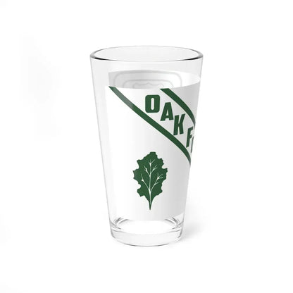 Flag of Oak Forest, Illinois - Pint Glass 16oz - Go Mug Yourself
