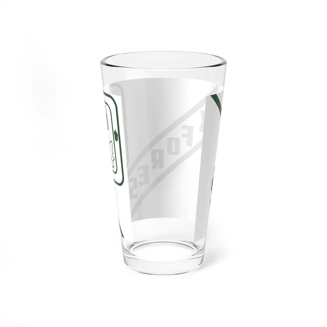 Flag of Oak Forest Illinois (United States) Pint Glass 16oz - Go Mug Yourself