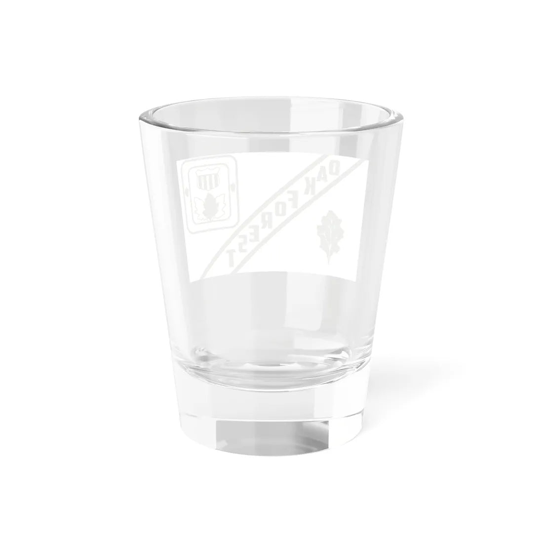 Flag of Oak Forest Illinois (United States) Shot Glass 1.5oz - Go Mug Yourself