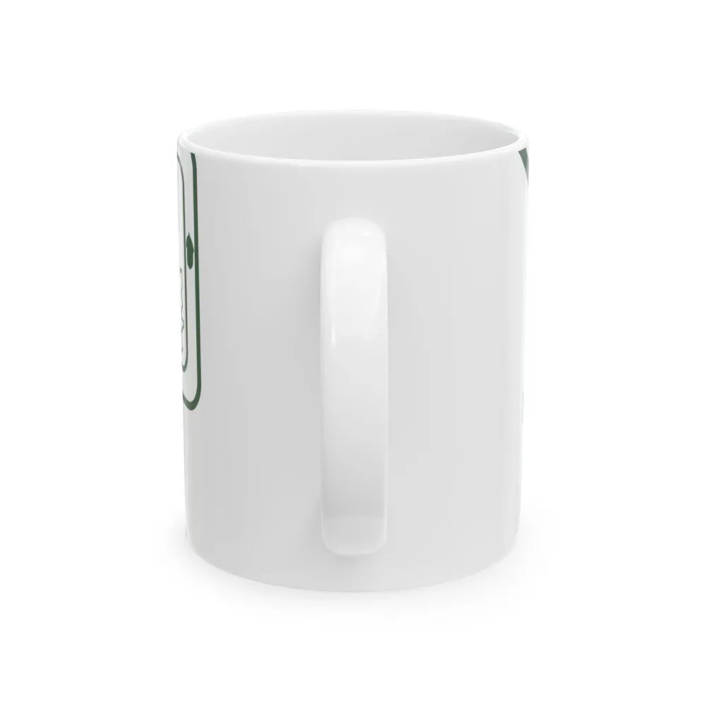 Flag of Oak Forest Illinois (United States) White Coffee Mug - Go Mug Yourself