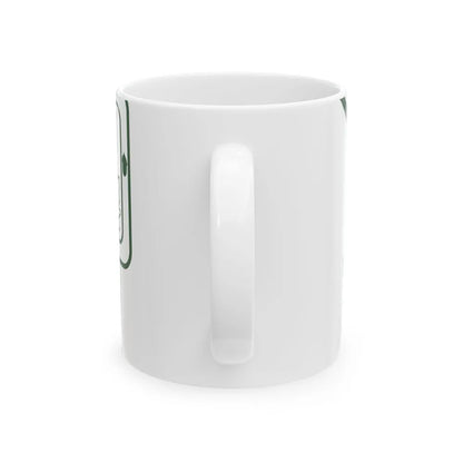 Flag of Oak Forest Illinois (United States) White Coffee Mug - Go Mug Yourself