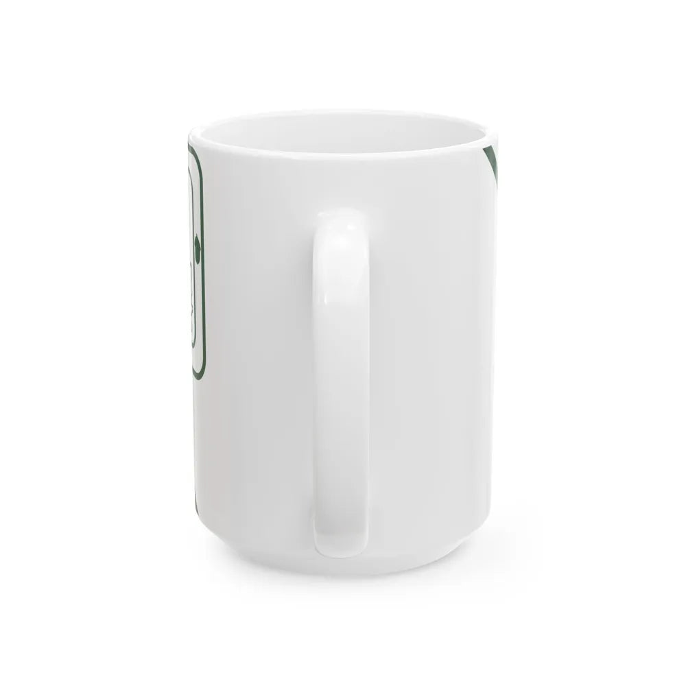 Flag of Oak Forest Illinois (United States) White Coffee Mug - Go Mug Yourself