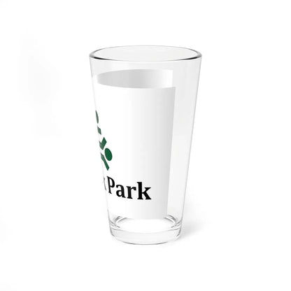 Flag of Oak Park Illinois (United States) Pint Glass 16oz - Go Mug Yourself