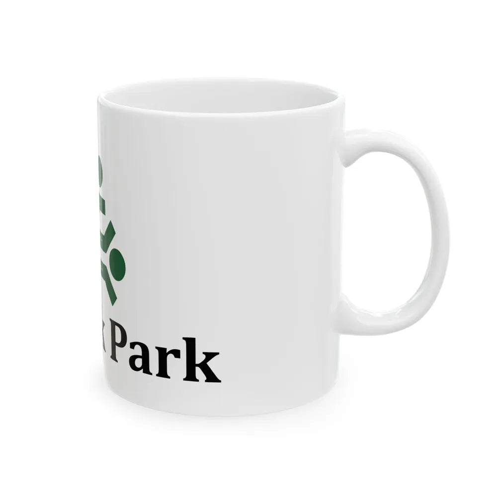 Flag of Oak Park Illinois (United States) White Coffee Mug - Go Mug Yourself