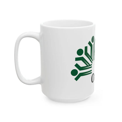 Flag of Oak Park Illinois (United States) White Coffee Mug - Go Mug Yourself