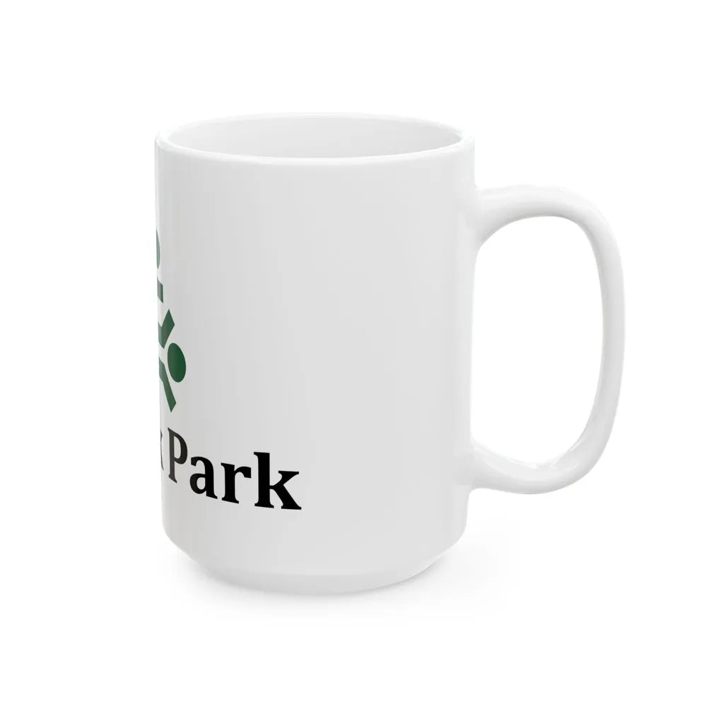 Flag of Oak Park Illinois (United States) White Coffee Mug - Go Mug Yourself