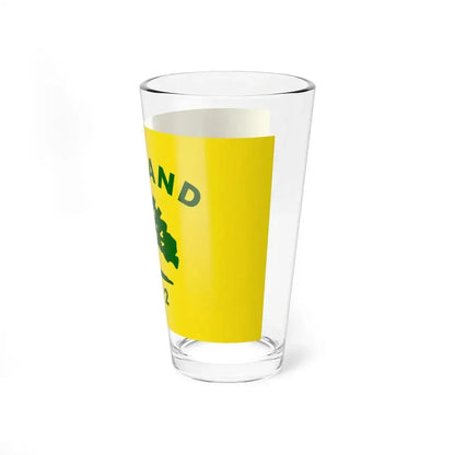 Flag of Oakland, California - Pint Glass 16oz - Go Mug Yourself