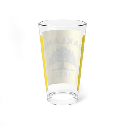 Flag of Oakland California (United States) Pint Glass 16oz - Go Mug Yourself