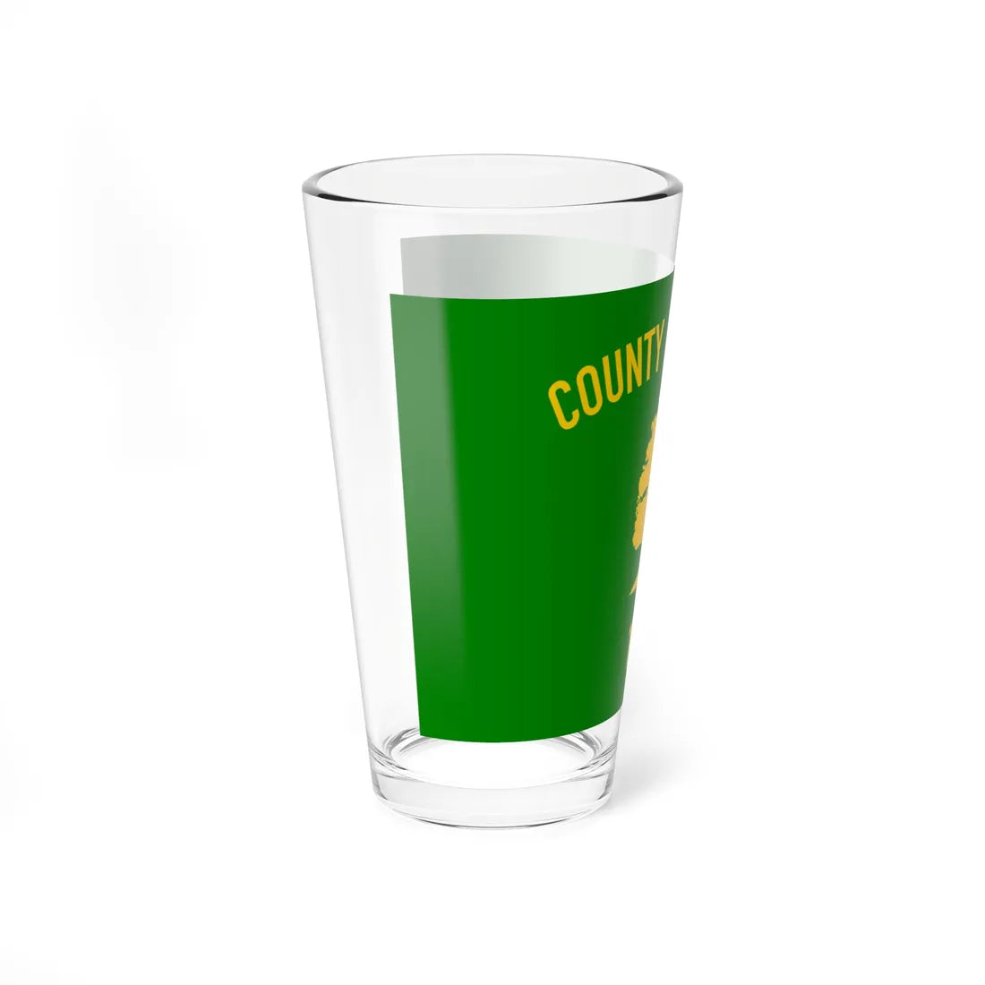 Flag of Oakland County Michigan (United States) Pint Glass 16oz - Go Mug Yourself