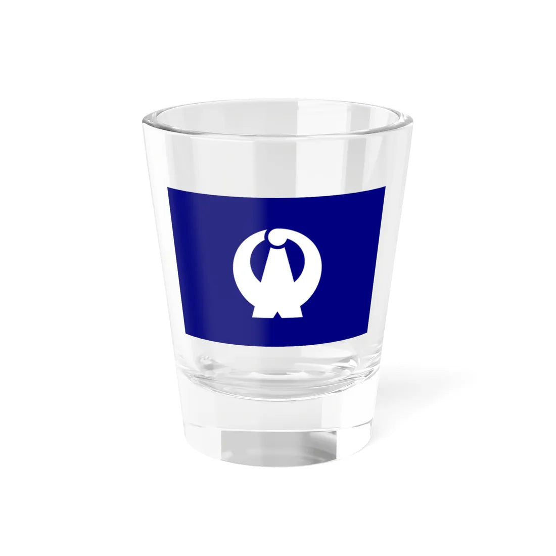 Flag of Oarai Ibaraki (Japan) Shot Glass 1.5oz 1.5oz - Go Mug Yourself