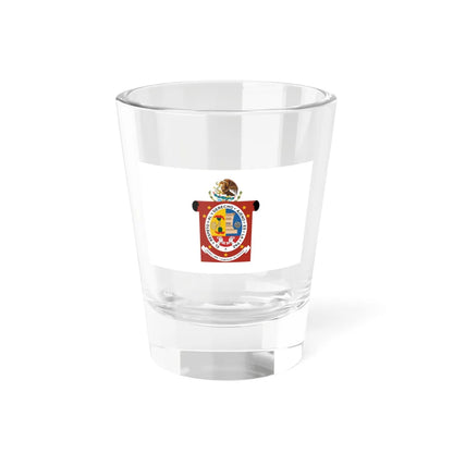 Flag of Oaxaca (Mexico) Shot Glass 1.5oz 1.5oz - Go Mug Yourself