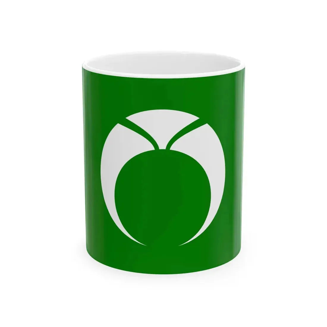 Flag of Obara Aichi 1975-2005 (Japan) White Coffee Mug 11oz - Go Mug Yourself