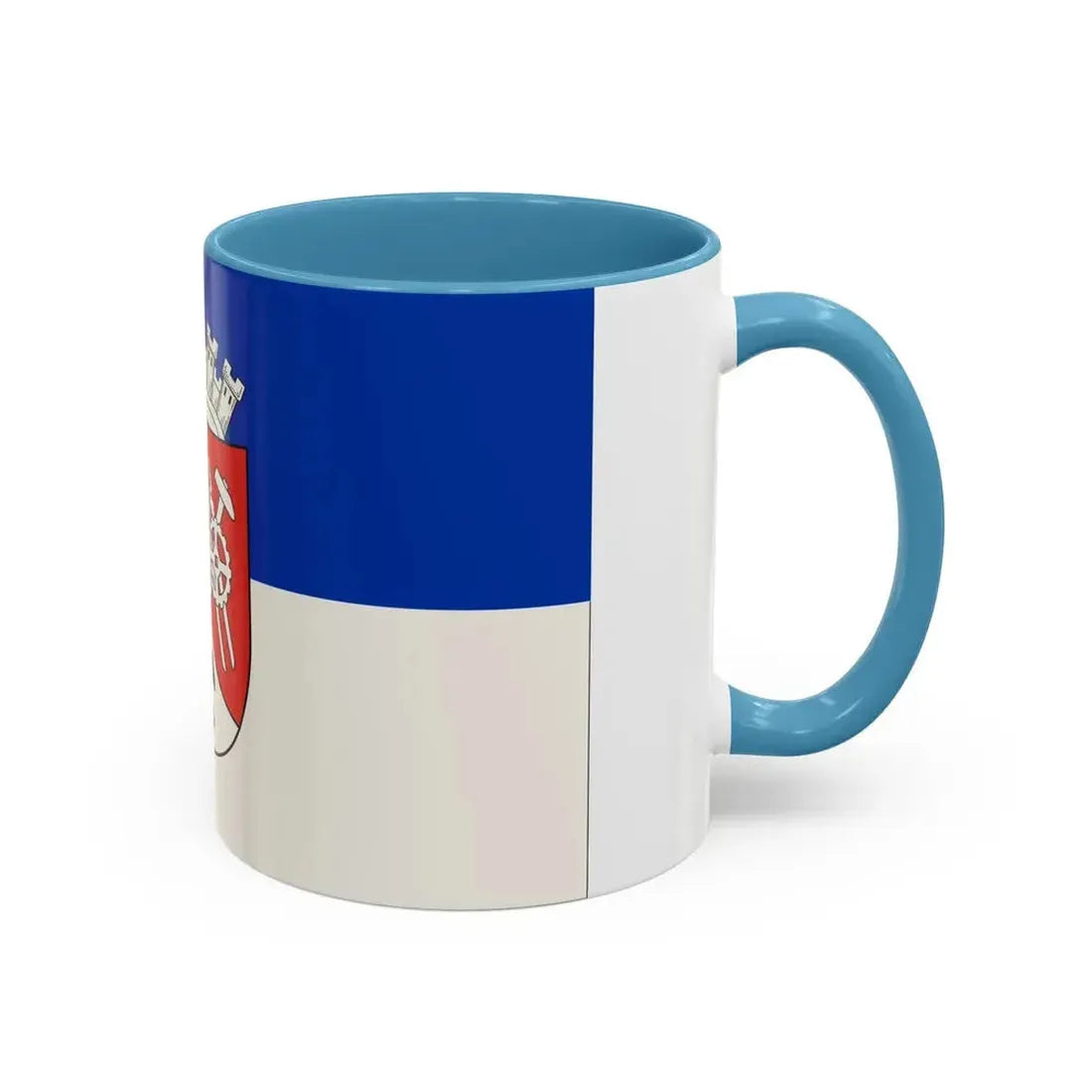 Flag of Oberhausen Germany - Accent Coffee Mug - Go Mug Yourself