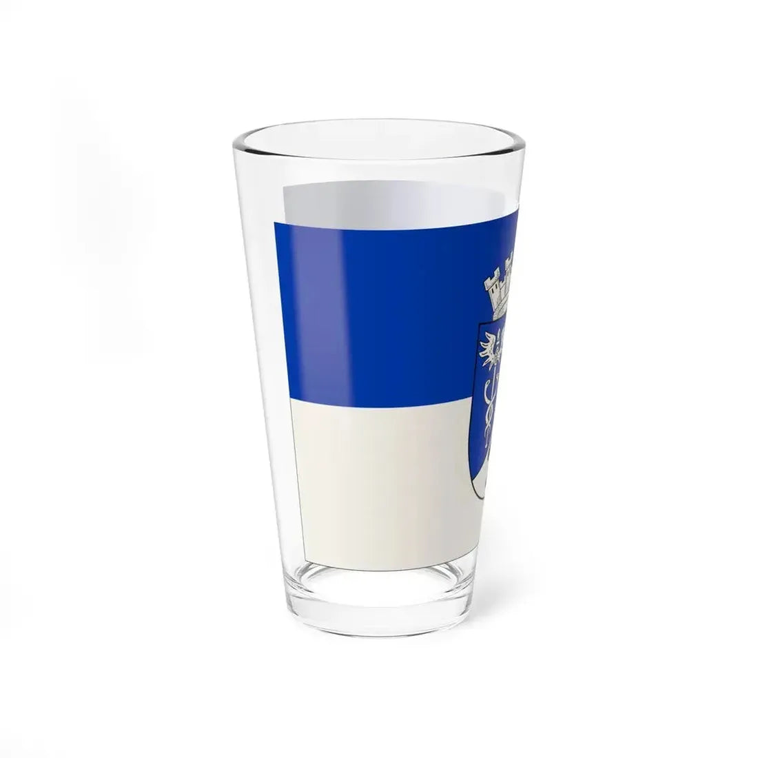 Flag of Oberhausen Germany - Pint Glass 16oz - Go Mug Yourself