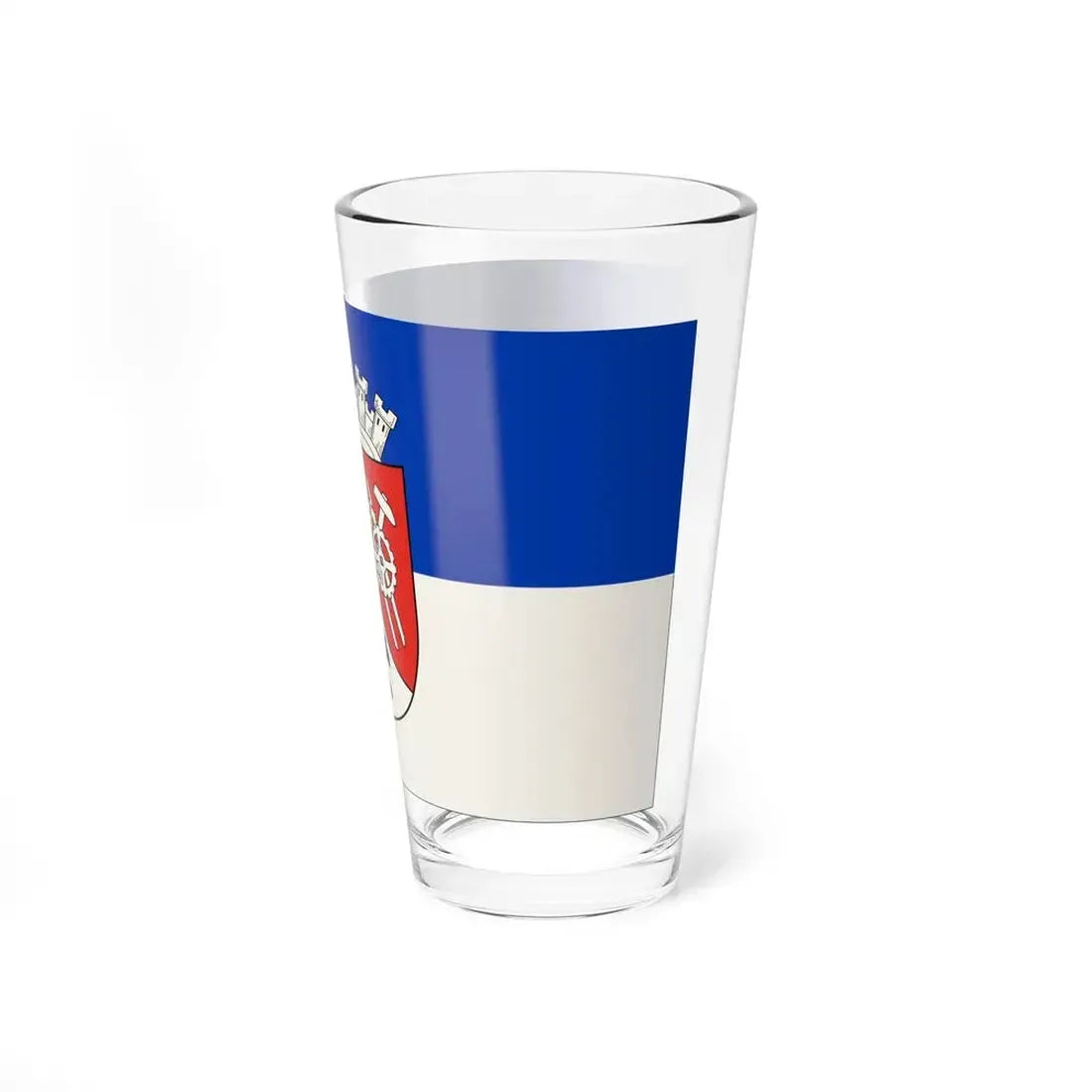 Flag of Oberhausen Germany - Pint Glass 16oz - Go Mug Yourself