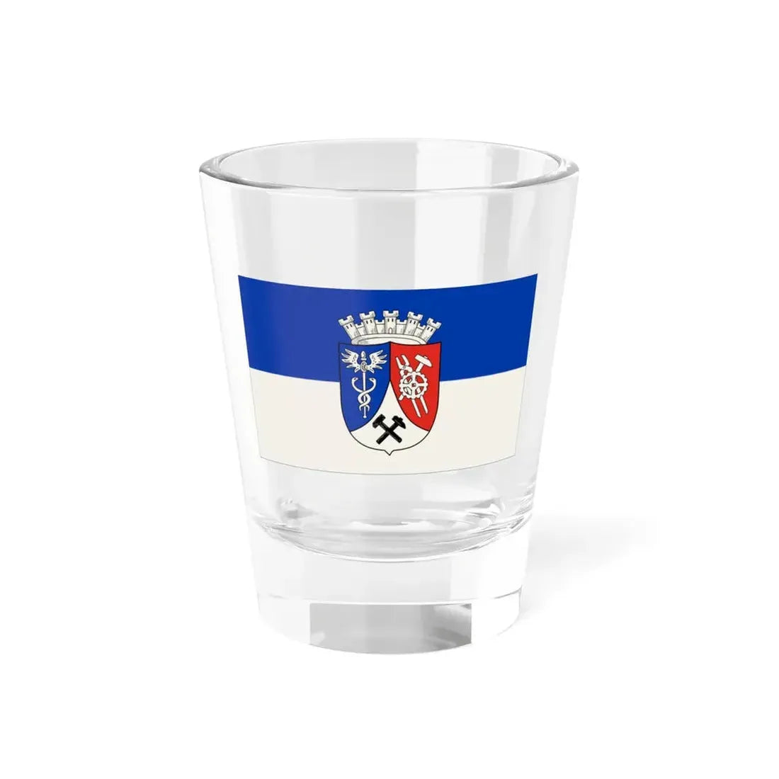 Flag of Oberhausen Germany - Shot Glass 1.5oz 1.5oz - Go Mug Yourself