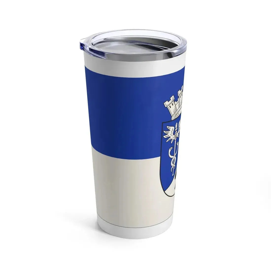 Flag of Oberhausen Germany - Tumbler 20oz - Go Mug Yourself