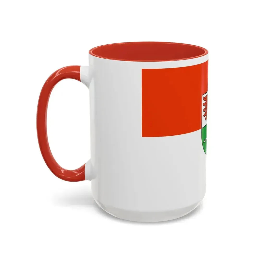Flag of Oberhavel Germany - Accent Coffee Mug - Go Mug Yourself