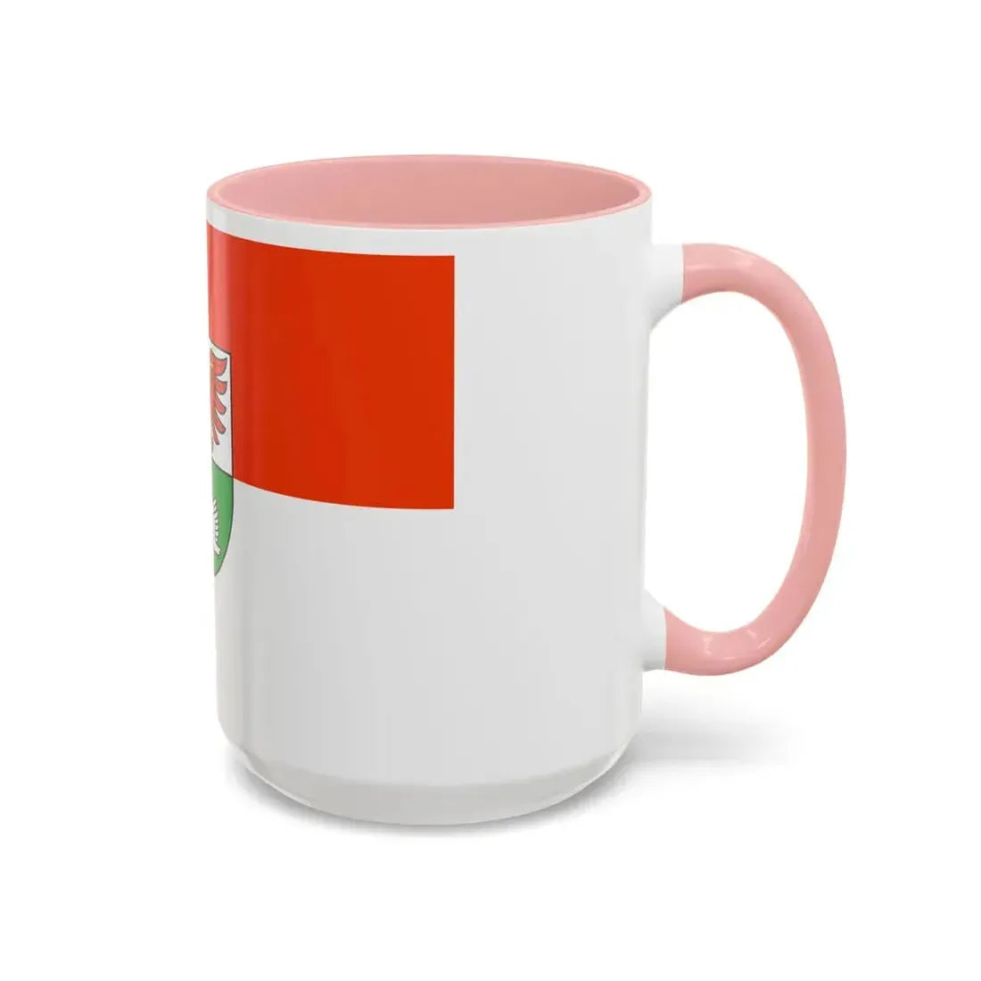 Flag of Oberhavel Germany - Accent Coffee Mug - Go Mug Yourself