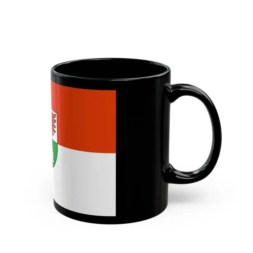 Flag of Oberhavel Germany - Black Coffee Mug - Go Mug Yourself